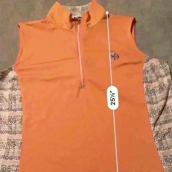 Fairway & Greene Women's Sleeveless Golf Polo Size Medium - Picture 3 of 5